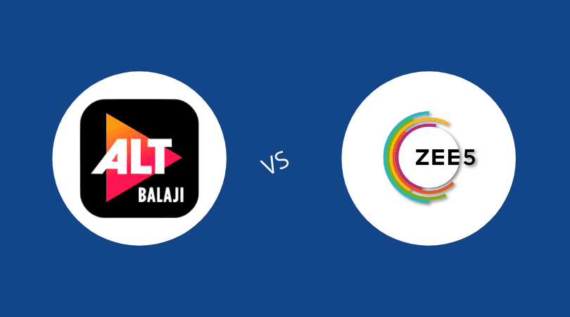 ALT Balaji vs Zee5