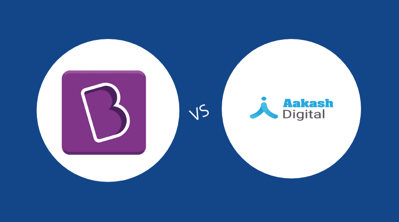 Byju's vs Aakash Digital