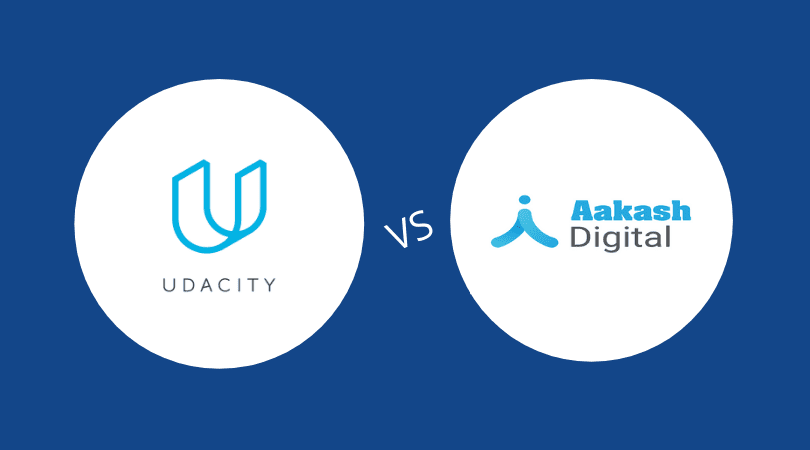 Udacity v/s Aakash Digital